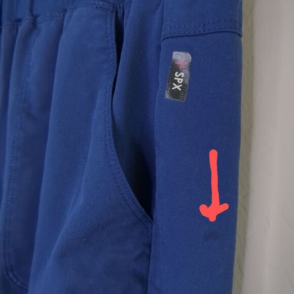 Grey's Anatomy Dark Blue Jogger Style Scrub Pants, Size MP - Picture 8 of 10